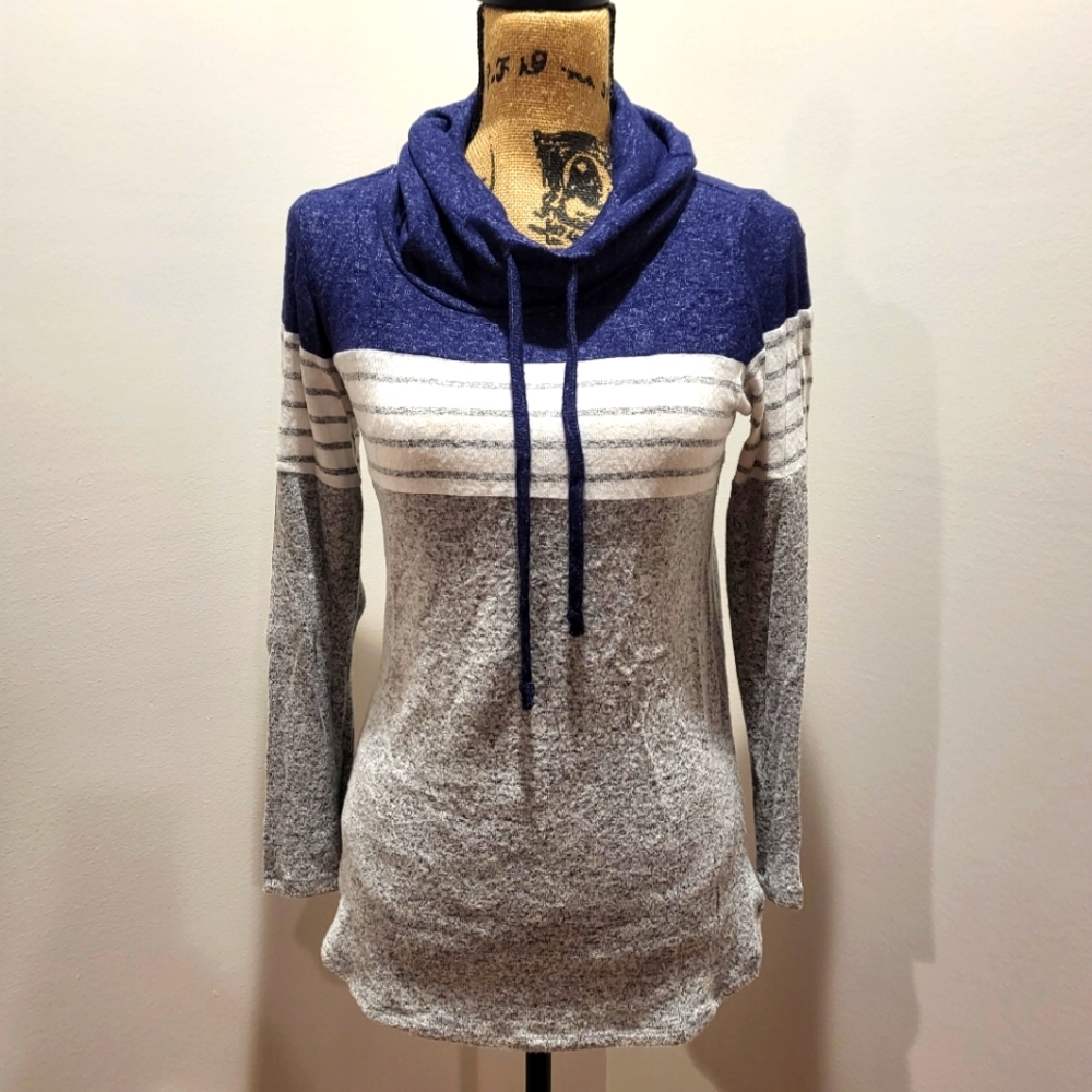Cozy cowl neck sweater, market & spruce